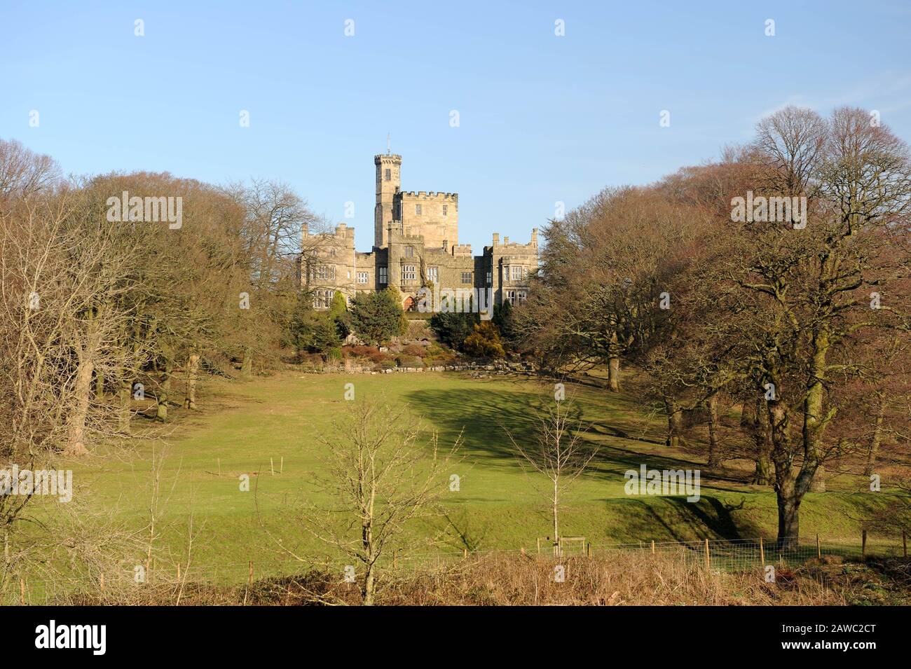 Hornby Castle, Lancashire Stock Photo Alamy