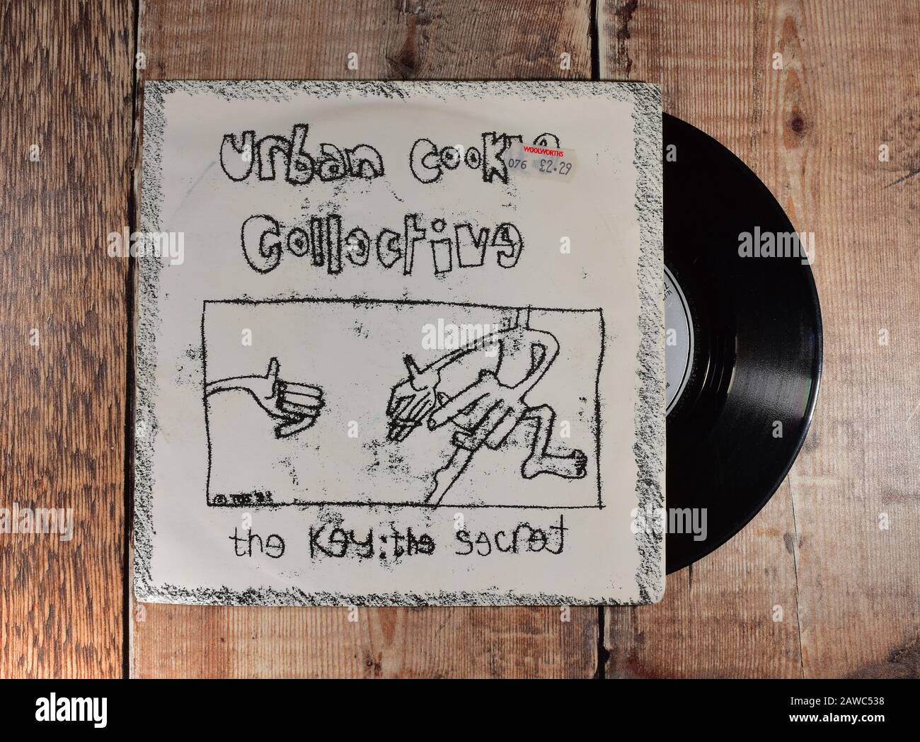 Urban cookie collective the key the secret 7 inch single Stock Photo Alamy
