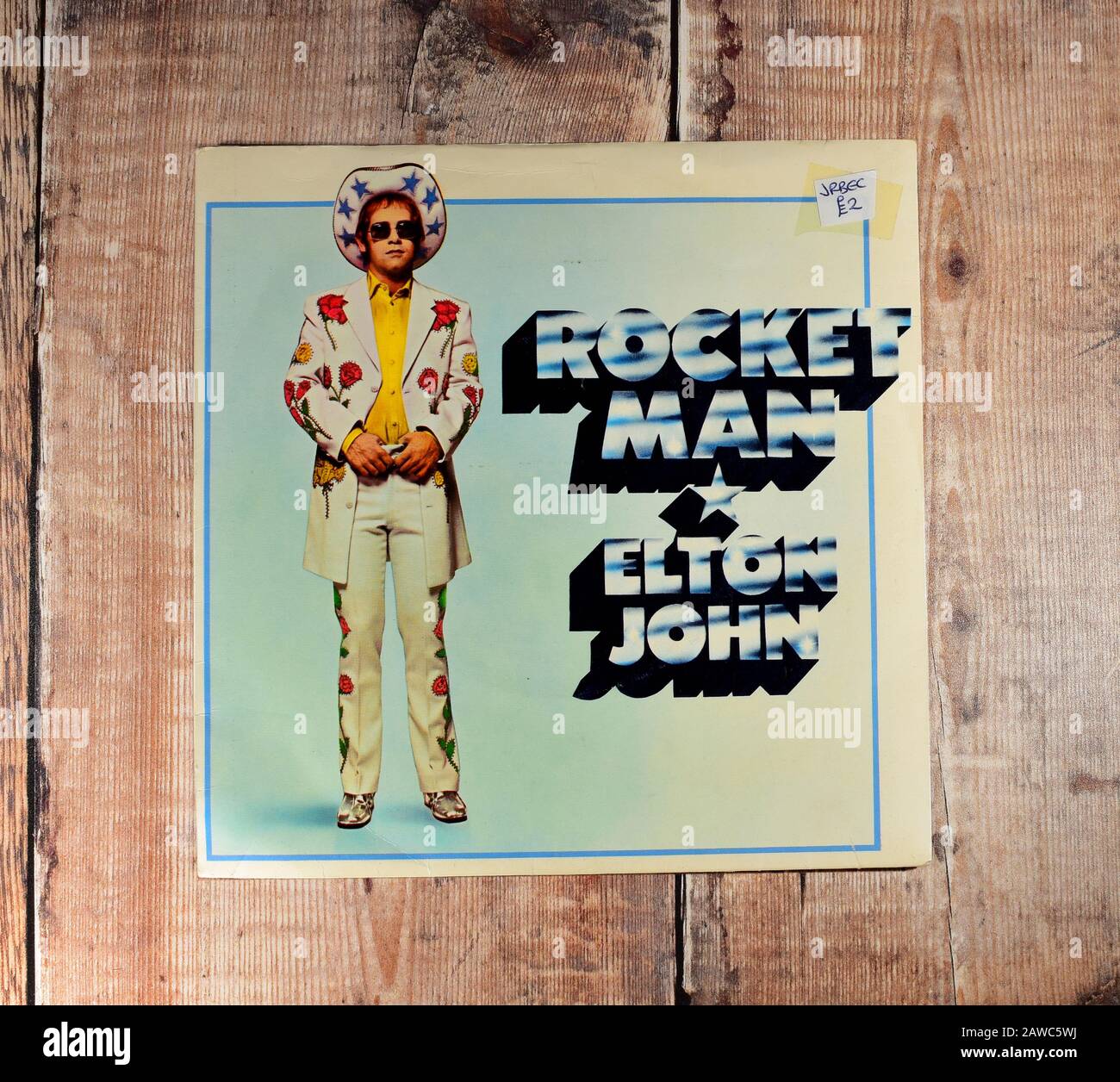 Elton John Rocket Man 7 Inch Single Stock Photo Alamy Elton john rocket man 7 inch single stock photo alamy