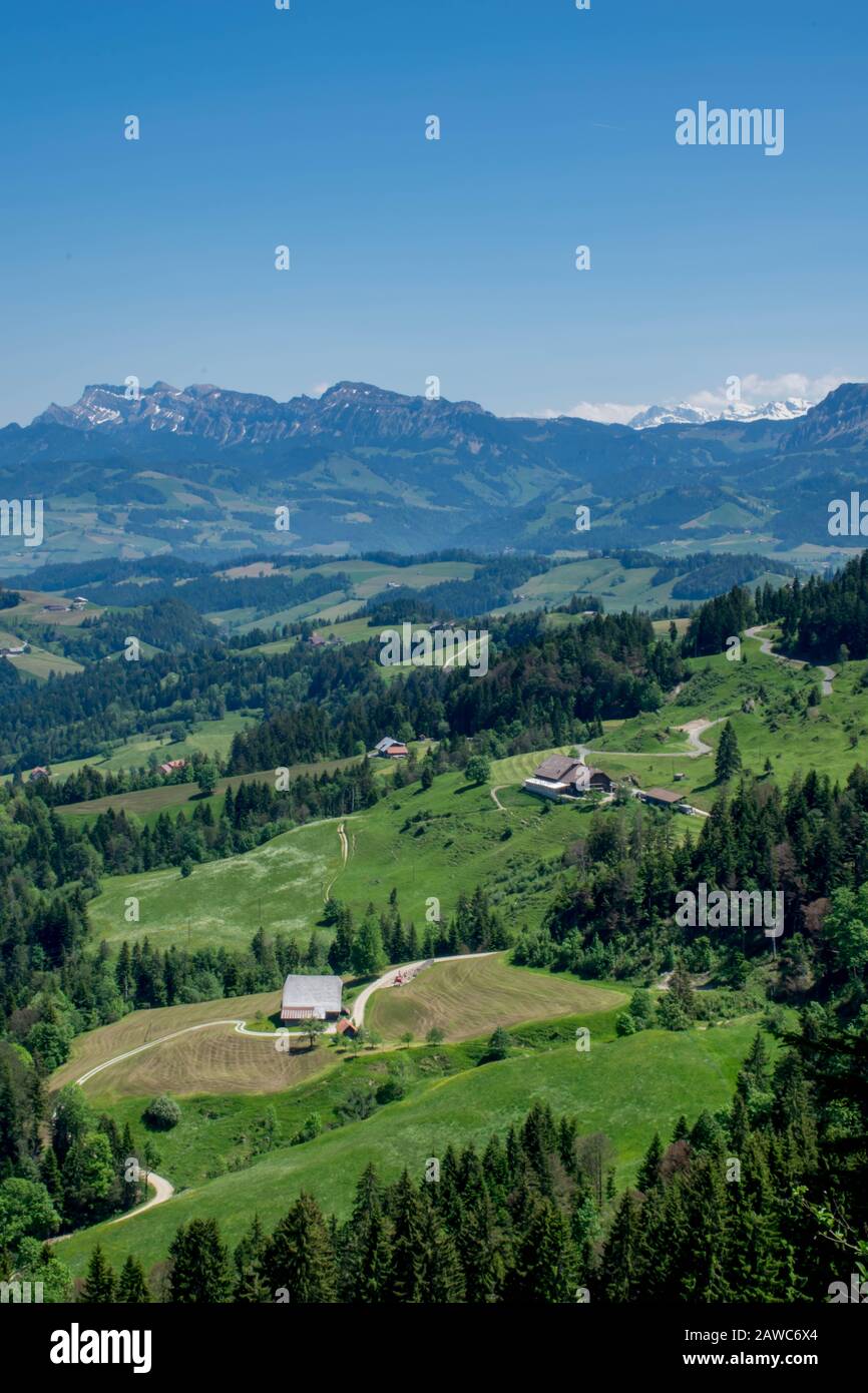 House in the alps hi-res stock photography and images - Alamy