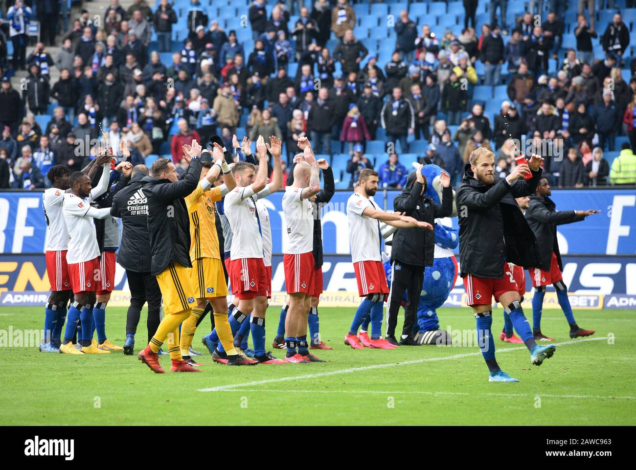 Hamburg Germany 08th Feb 2020 Football 2nd Bundesliga 21st