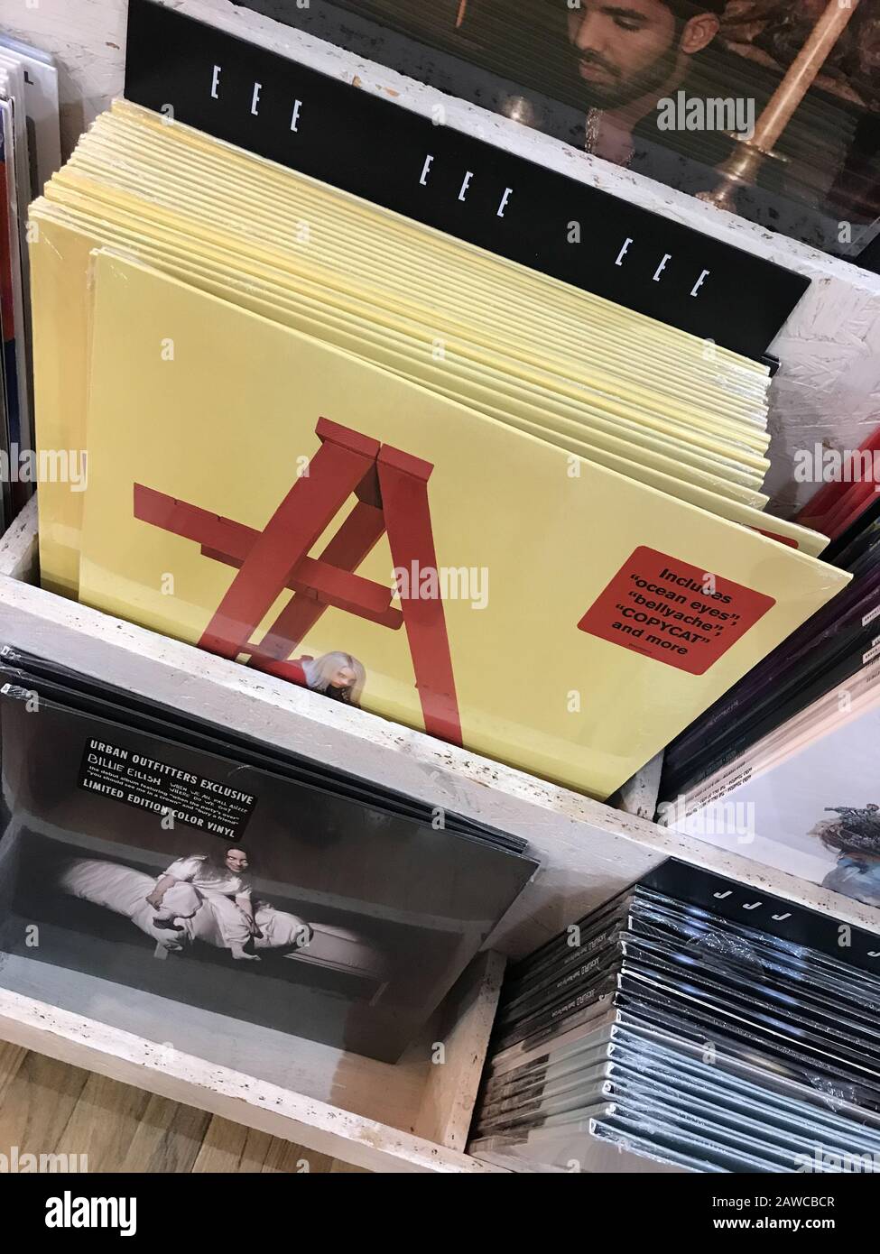 EDISON, NEW JERSEY USA / November 7, 2019 Billie Eilish albums on