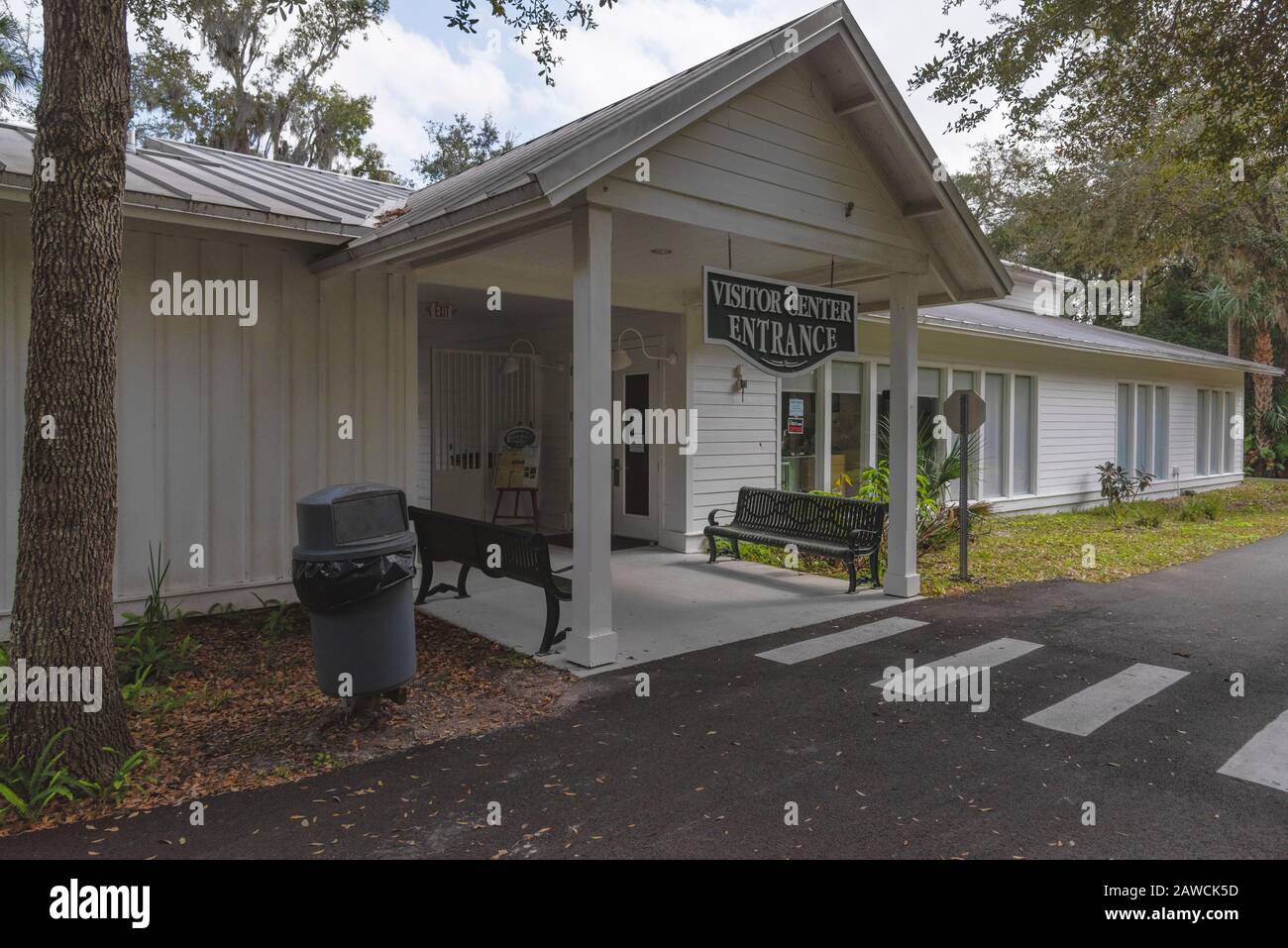 The Debary Hall Visitor Center Historic Site located in Debary, Florida