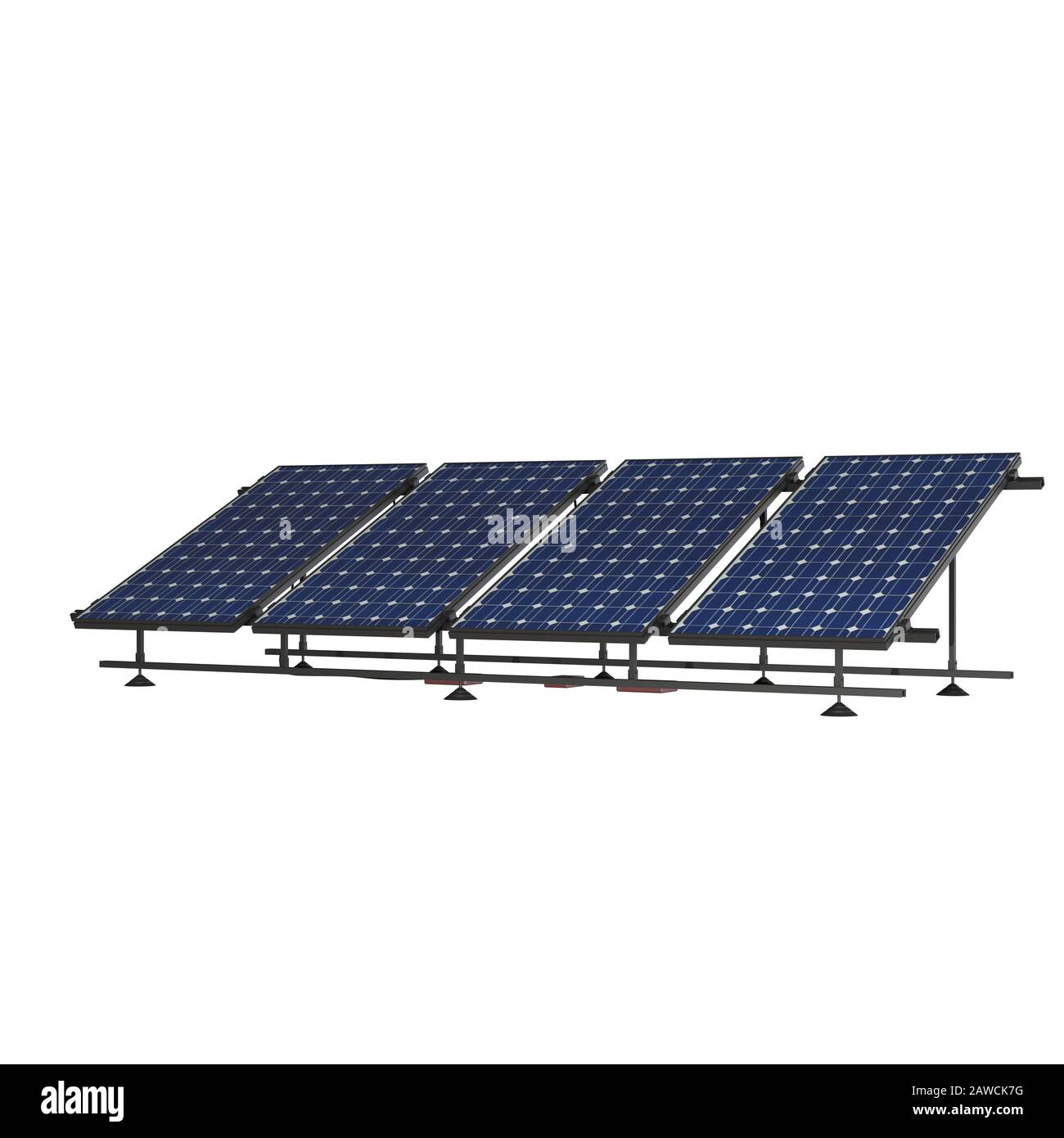 Solar panel used supply electricity hi-res stock photography and images