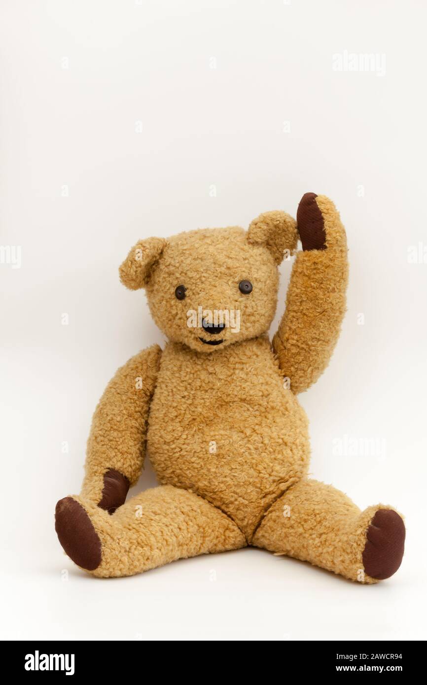 Old fashioned teddy bear hi-res stock photography and images - Alamy