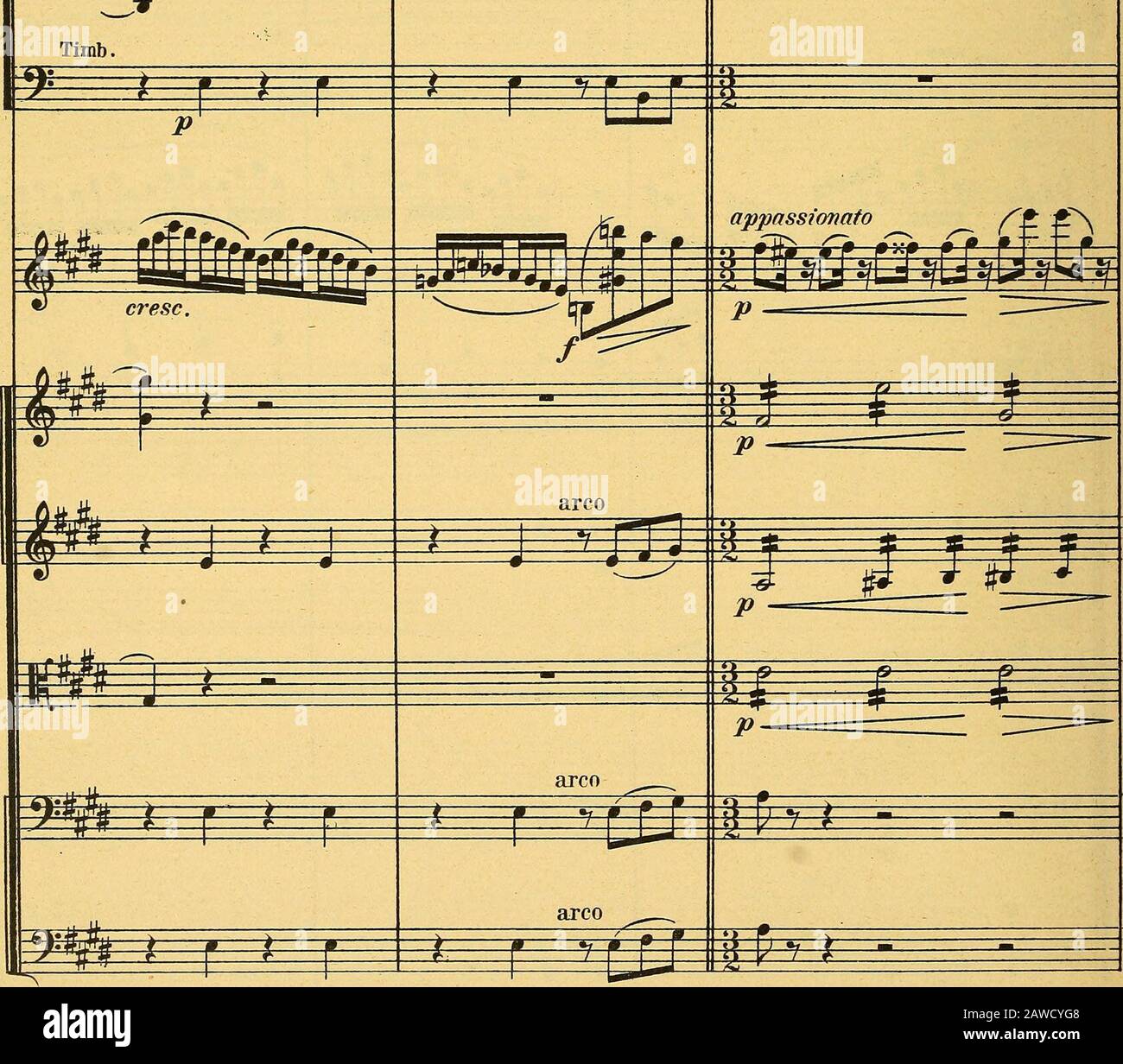 Morceau de concert : pour violon avec accompagnement d'orchestre ou de piano, op62 . Div A ip Mi i r pizz. ^ f 3t :f= ^ ^ pizz. i&gt; agi pizz. p D.S 51 Fl a 1 if f f | p£ I Bons Si Cors J=JM£ f j j J P » P P f f P Tromp. PP oo -o- *5 -»- y# JIB i q&gt; y= m 00 r *fffrt5riff J J i ! ^ pm f e* ^ i^^ f izt fe cffrtffrrffrrm J J i7 ^ aii I j r^ & as ^3 52 Fl. m p m iiftf f J ^m # tjrj a ^^ 7 * - l^2 /C * .CI. SB IP^ s gons ggj f i - 1° * n g-g g jfe r *r r ^ Cors I ran Tromp. *==. 53 Fl. mmm % i si - * *f M &gt; - Bons ^B fe e ftp | Stock Photo