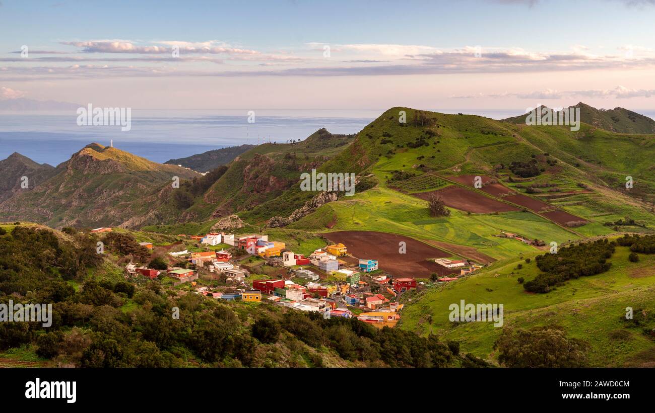 View over La Laguna, Tenerife, Canary islands Stock Photo