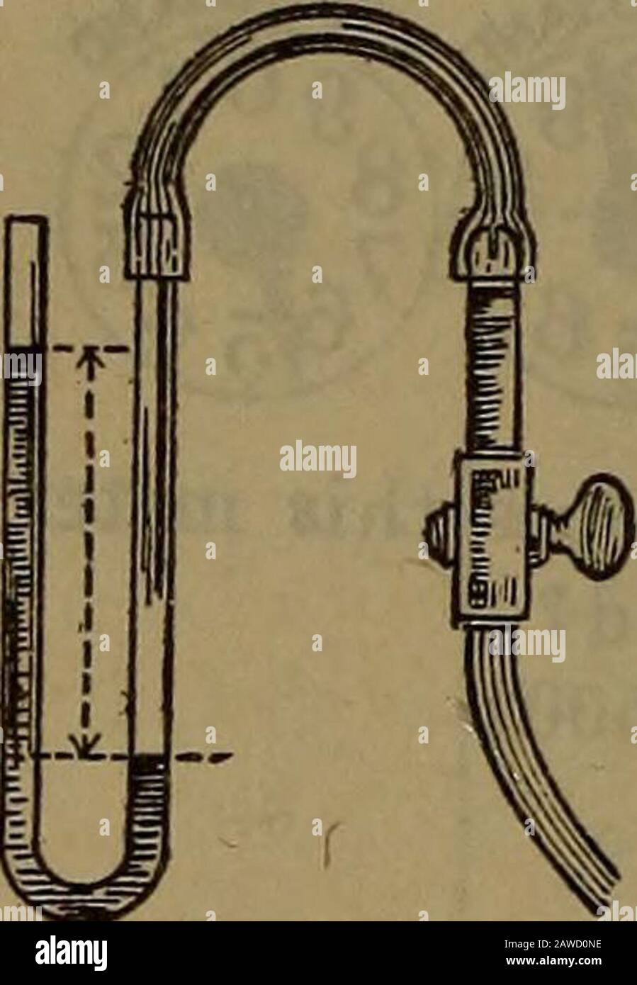 Science for beginners . Fig 25.—What does this meter read? (79,500) A TYPICAL GAS BILL John Smith, 505 North Main St. Bloomington, Illinois.Dr. To the Union Gas and Electric Company ftp Gas. From April 25, 192 1 to May 24, 192 1 Present Reading Last Reading Consumption of 00 00 00 cubic feet of at $1.48 per 1,000 cu. ft Discount, if paid in 10 days. .37.16 $2.21 This bill is due May 22, 192 1No discount after June 9, 192 1 49. Reading a Gas Meter.—The small upper dial on a gasmeter is the test dial, or proving head. It is generally used 44 THE PRODUCTION AND USE OF LIGHT only in testing the ac Stock Photo