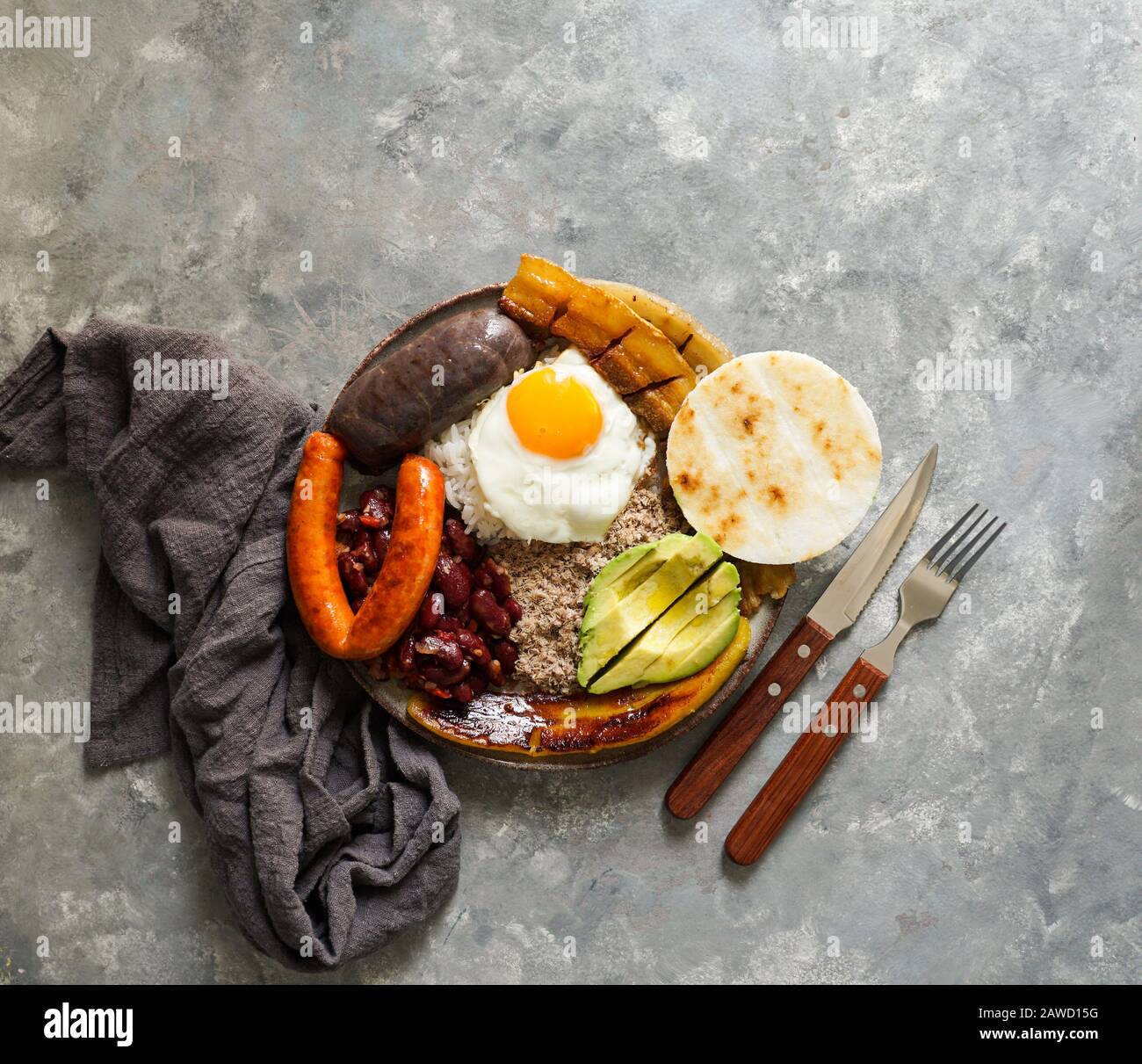 List 28+ Stock Photos bandeja paisa is a typical dish from…. Completed