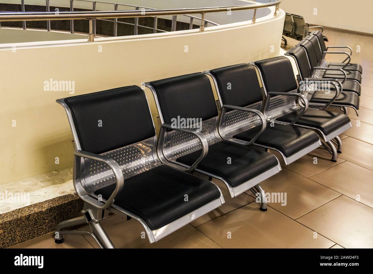 Chairs in the waiting room Stock Photo Alamy