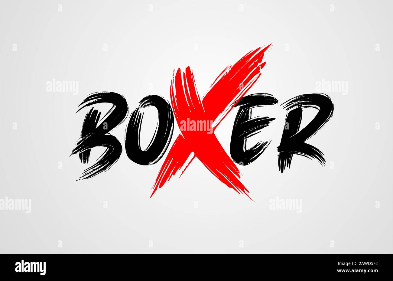 Logo X Boxers in Black