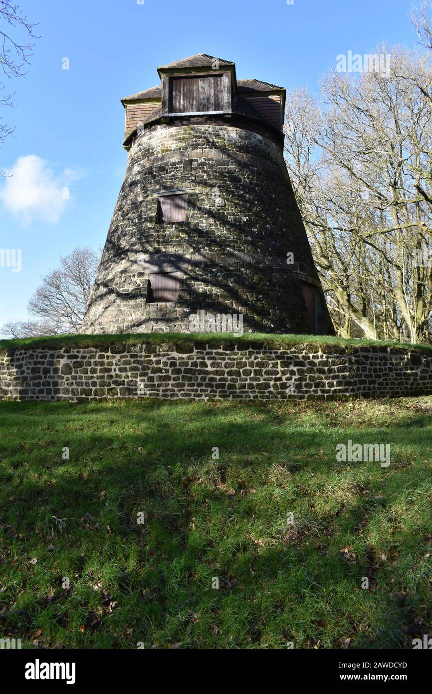 Old Windmill At East Knoyle Wiltshire UK Stock Photo Alamy