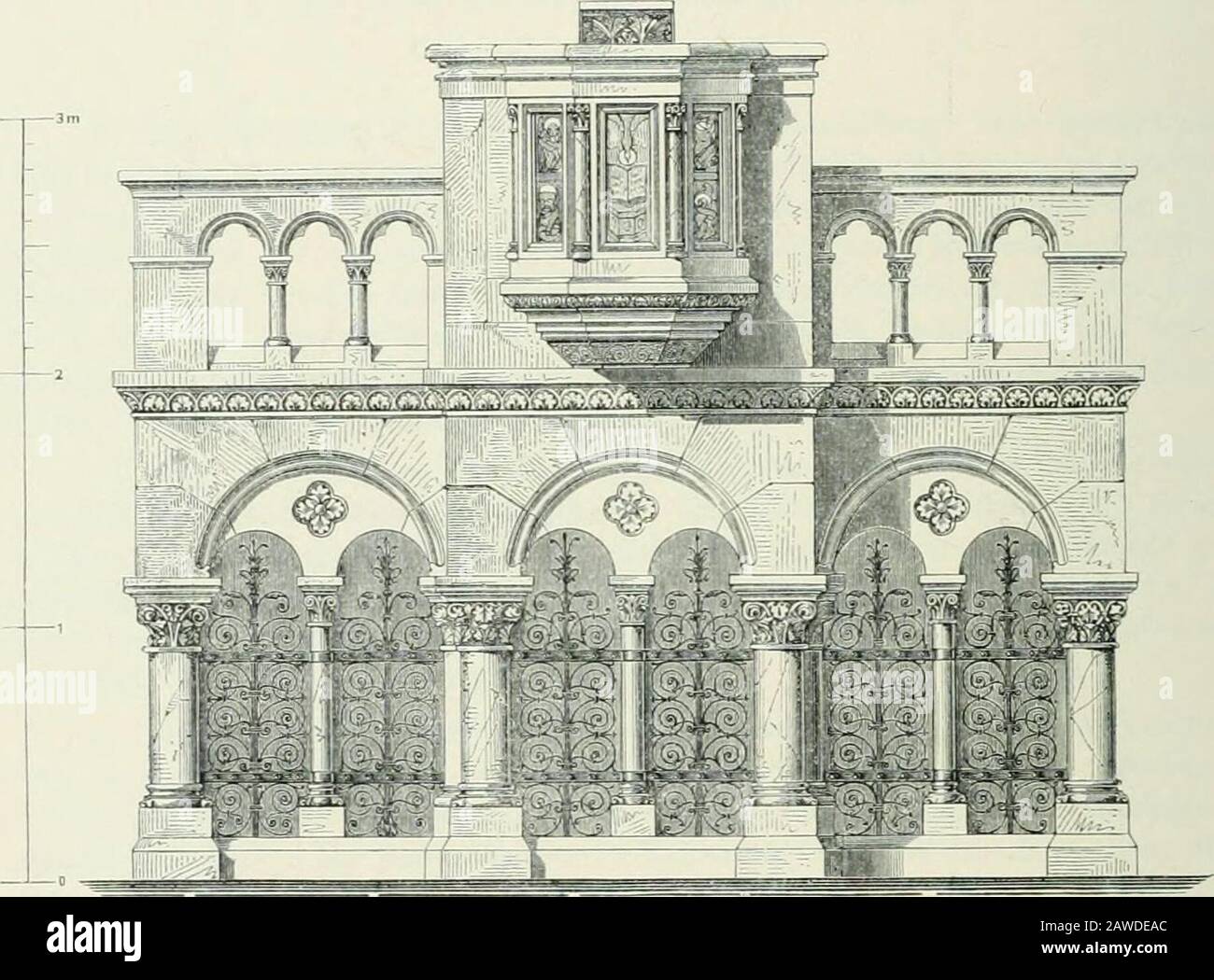 Von deutscher Kunst : gesammelte Aufsätze und nachgelassene Schriften . der Putzauf ihren Außenflächen alt ist. lür Dutzende von benachbarten Monumentenbesitze ich entsprechende Notizen aus früherer Zeit. Herr Stier spricht davon, daß gewisse, im 14 Jahrhundert durch Anbautendem IMicke entzogene Flächen in 1869 ohne Putz gewesen seien. Ich würdemich verpflichtet fühlen, zur Aufhellung des Konflikts zwischen diesem Umstandund meiner wohlbegrundeten Ueberzeugung mitzuwirken, wenn dies jetzt nachUeberarbeitung aller Außenflächen noch möglich Wcäre. Vielleicht weiß ein anderervon früherer Kenntnis Stock Photo