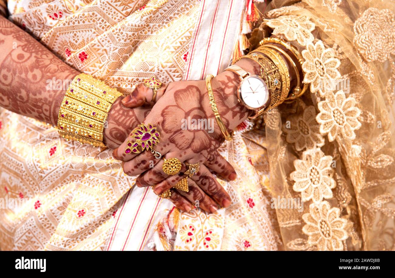 assamese bridal dress