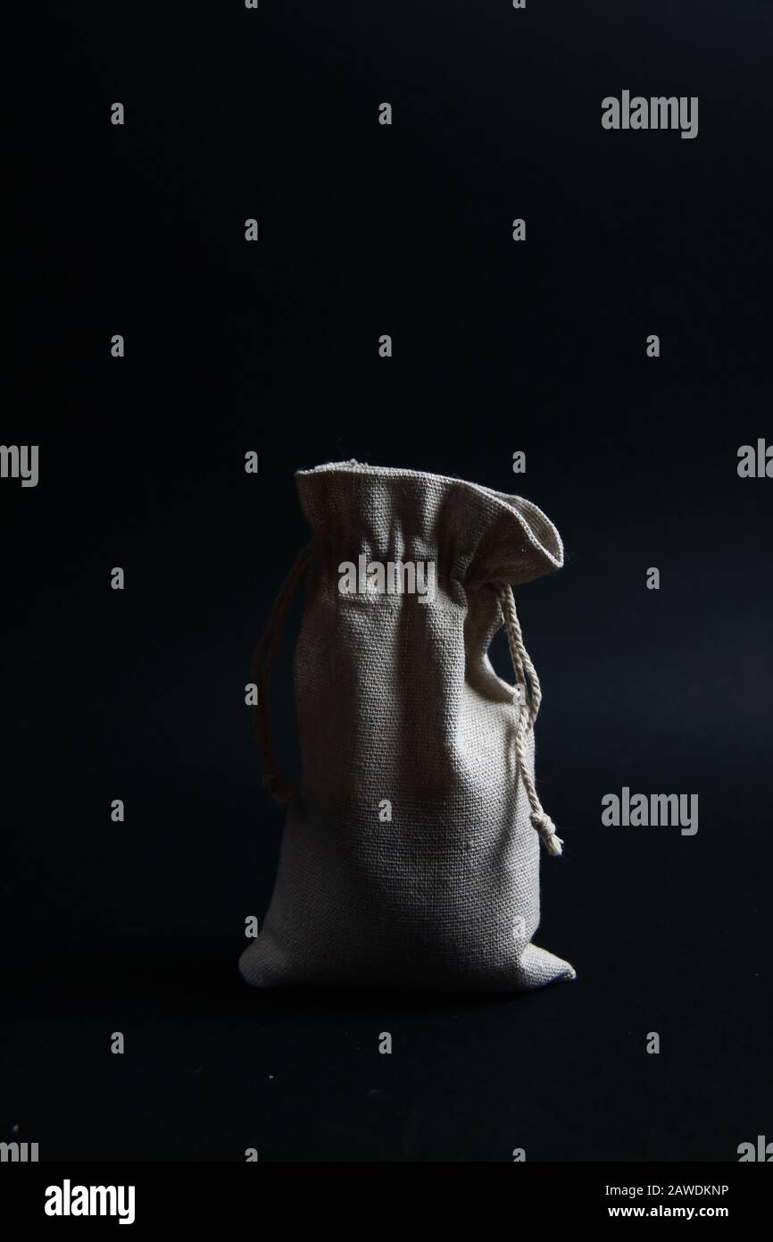 Black canvas bag hi-res stock photography and images - Alamy