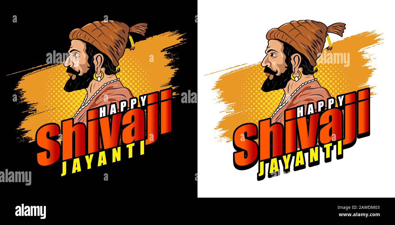 Happy Shivaji Jayanti Concept, Template, Banner, Logo Design, Icon, Poster,  Unit, Label, Web, Symbol, Sign, Mnemonic. King Chatrapati Sjiivaji Maharaj  Stock Vector Image & Art - Alamy