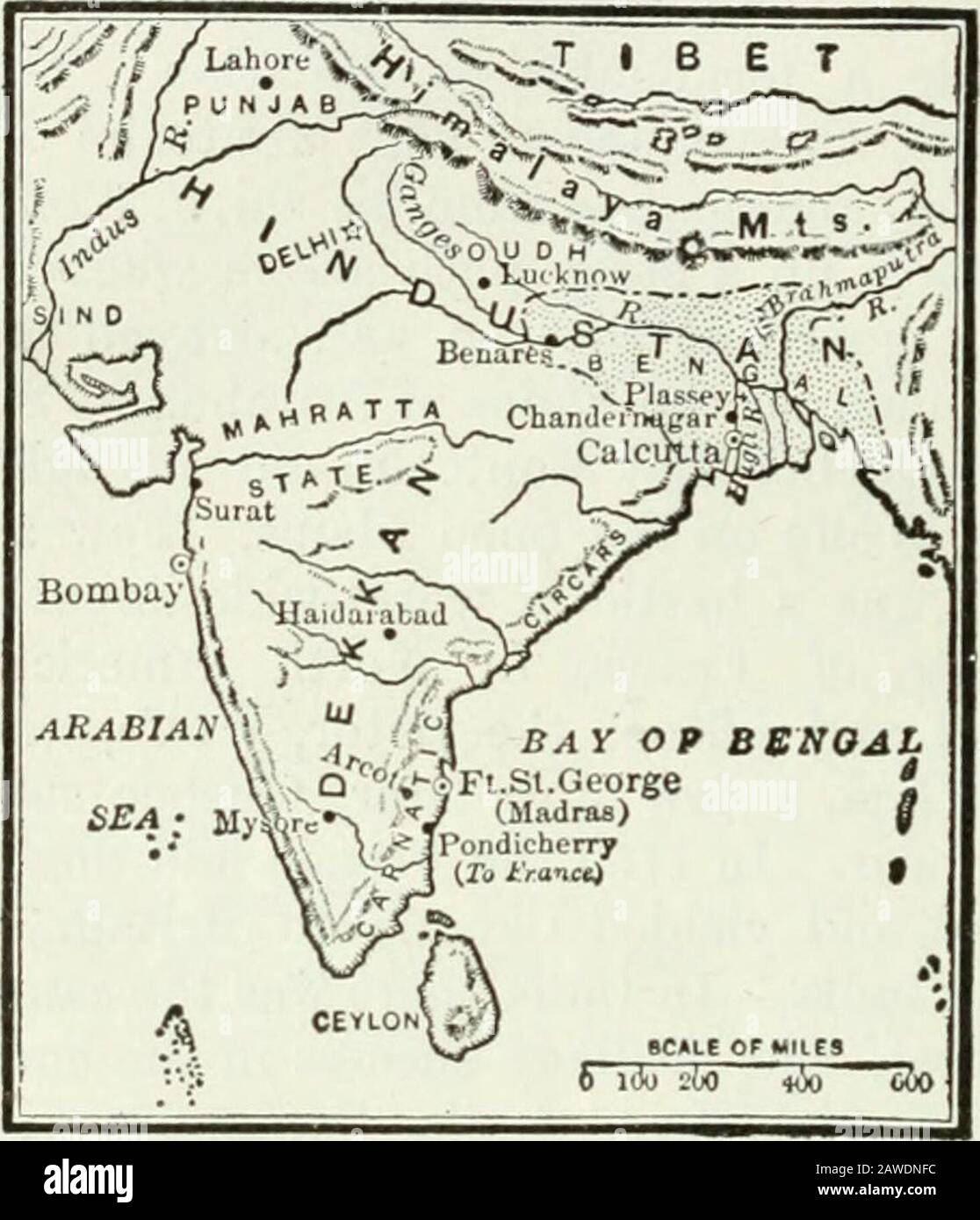 French rule in india hi-res stock photography and images - Alamy