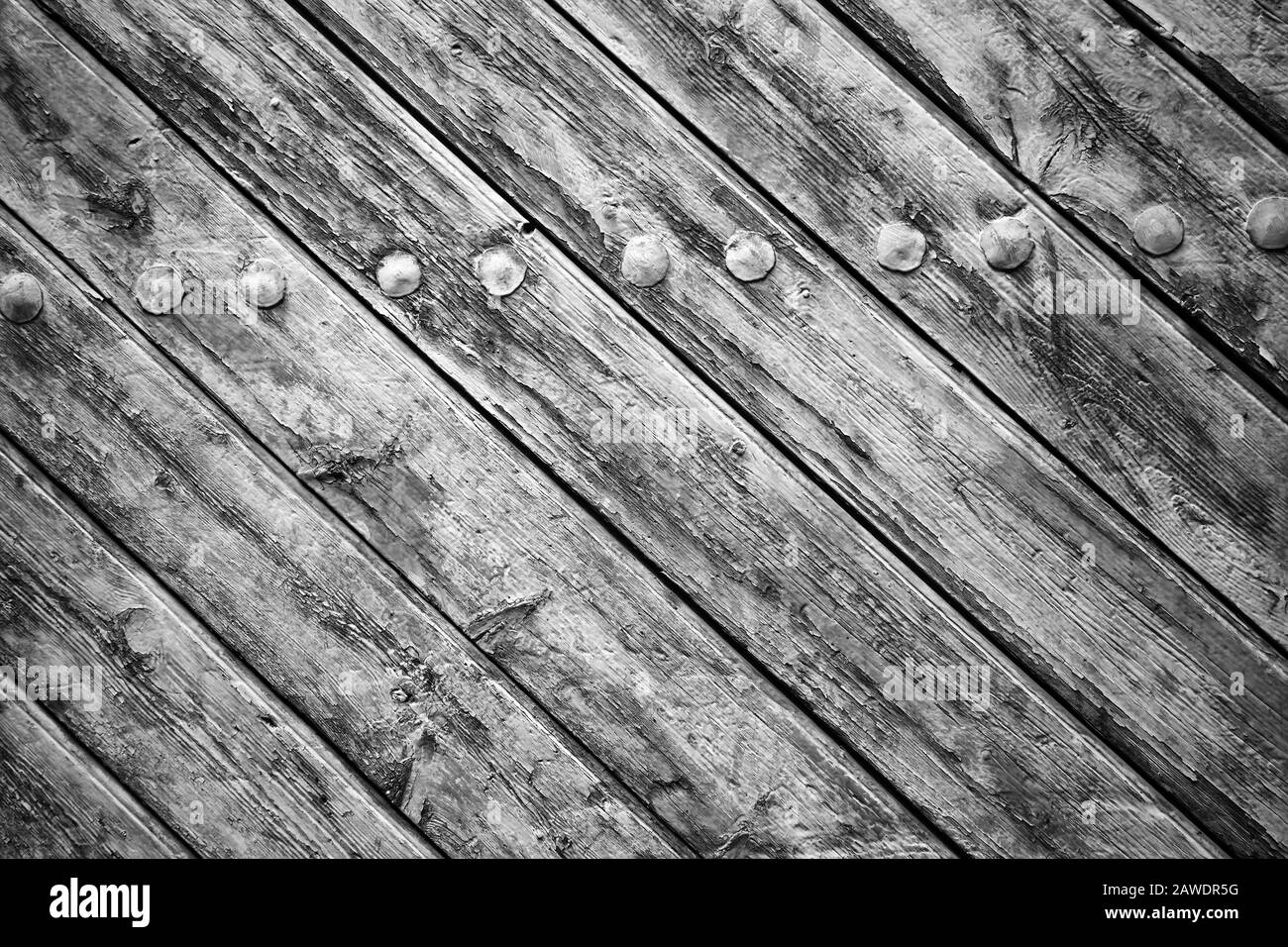 Wood texture on wall, backgrounds and construction Stock Photo