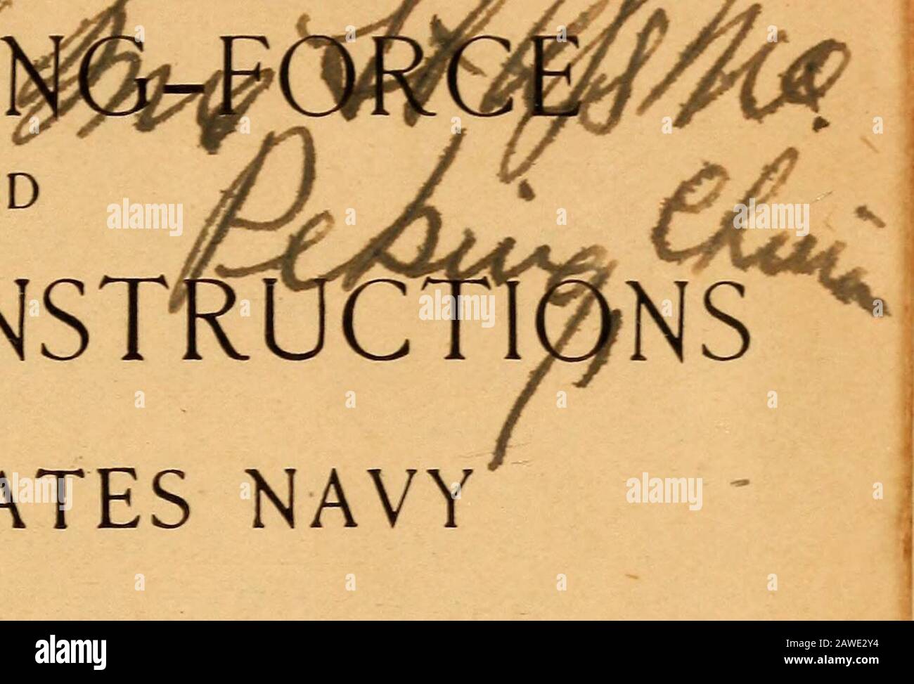 The landing-force and small-arm instructions, United States Navy, 1905 . CLAYTON B. VOGEL .COLLECJJOl THE LAND&. AND SMALL-ARM INSTKOC UNITED STATES NAVY1905 HKPUU * PREPARED UNDER THE DIRECTION OF THE BUREAU* OF NAVIGATION, NAVY DEPARTMENT • BY A BOARD COMPOSED OF Lieutenant-Commander W. F. FULLAM, U. S. NavyLieutenant-Commander W. S. SIMS, U. S. NavyLieutenant-Commander W. R. SHOEMAKER, U. S. NavyLieutenant C. B. BRITTAIN, U. S. NavyLieutenant RIDLEY McLEAN, U. S. Navy fctRYTON B. vogh: COLTE^O*? NAVAL INSTITUTE, ANNAPOLIS, MD,1905 PREFACE The subject-matter of this book is divided into part Stock Photo