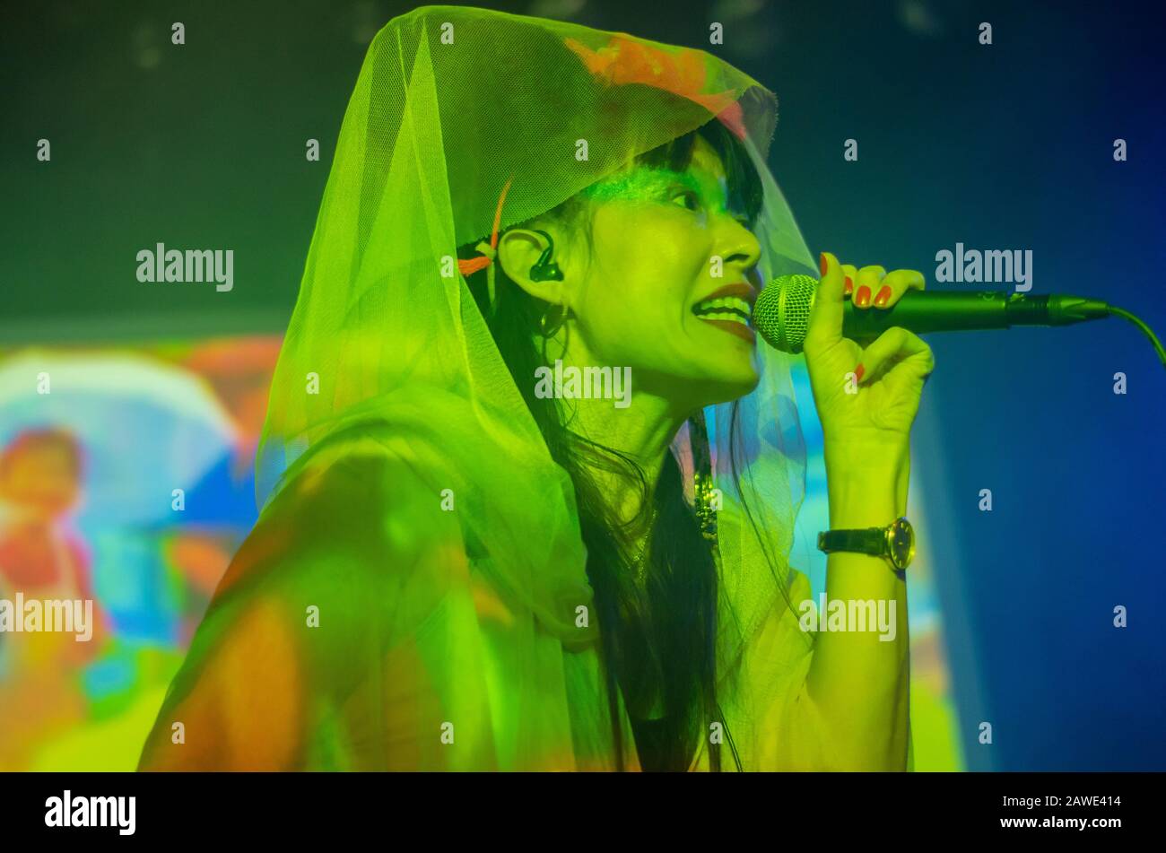 Malmo, Sweden. 08th Feb 2020. Japanese electronic music duo WaqWaq