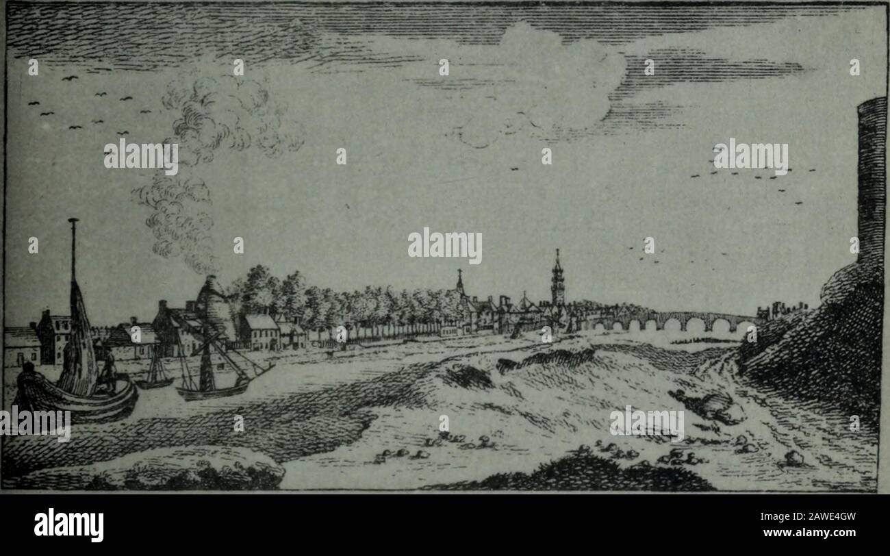 The City of Glasgow : its origin, growth and development ; with maps and plates . r ^?/:t^.n- ^/ /^/j7.i M^ A/fl^^.. -»^ ---—^ iiiiirBn XXII.. i THE CARTOGRAPHY OF GLASGOW. 6* James Barry, surveyor in Glasgow, published in 1782 a Plan of the.City of Grlasgow, Gorbells, Caltoun and Environs, with an exact delinea-tion of its Royalty, on a scale of 500 feet to the inch. A feature of thisplan is the numbering of the Royalty march stones. It covers a largerarea than McArthurs Map, especially on the north and south of thecity, but being on a smaller scale it shows less detail. Barry was asurveyor Stock Photo