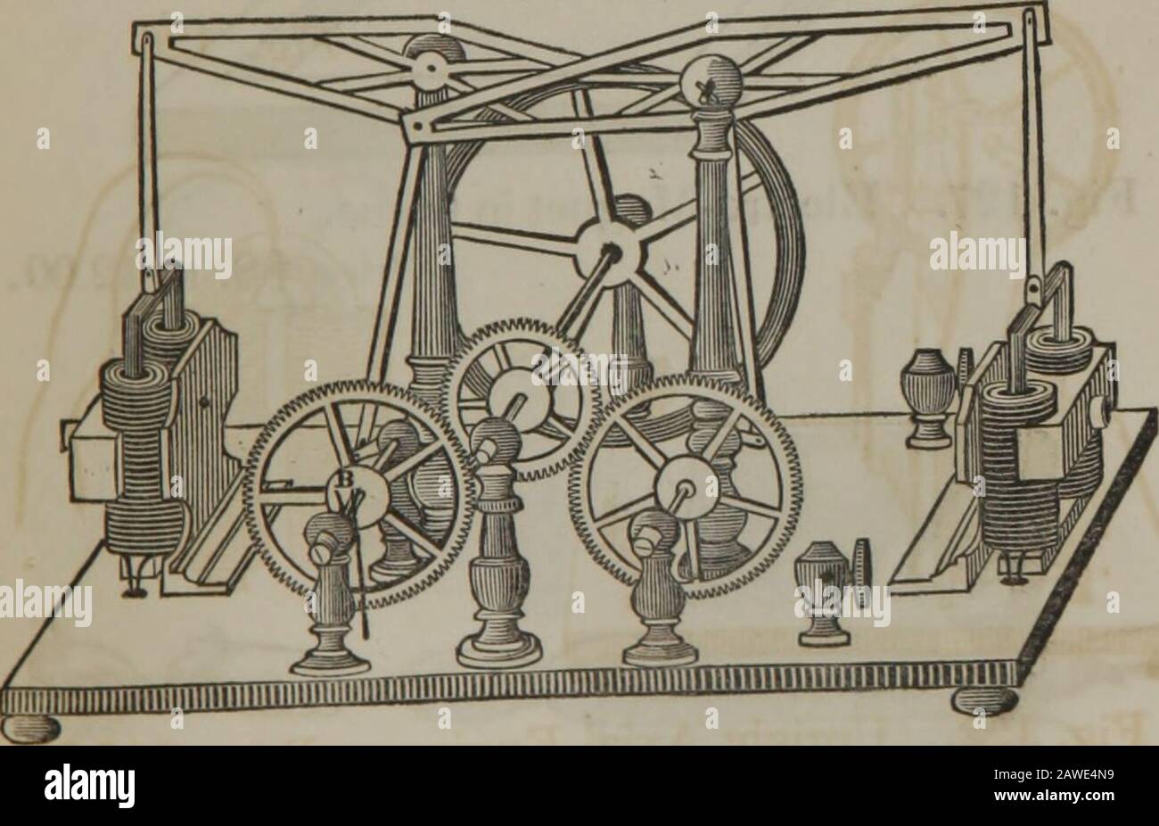 Catalogue of apparatus, to illustrate magnetism, galvanism, electrodynamics, electromagnetism, magno-electricity . Fig. 121. Double Axial Bell Engine. Fig. 124. Price $8.00.. pf^iiTiPirrmTTiTTmTiTmTnTinMiiiminniJiuFicr 1^4 Double Beam Axial Engine Price $15. to 18.00. 26 DAVIS S CATALOGUE Fig. 127. Stock Photo