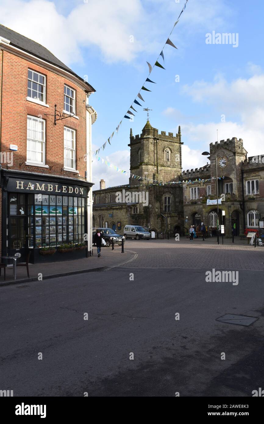 Shaftsbury, Dorset, UK Stock Photo Alamy