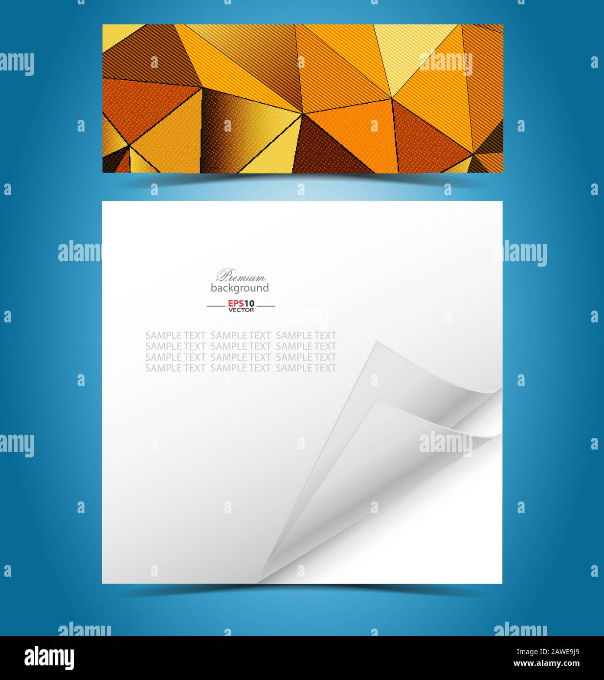 Geometric abstract background for creative needs Stock Vector
