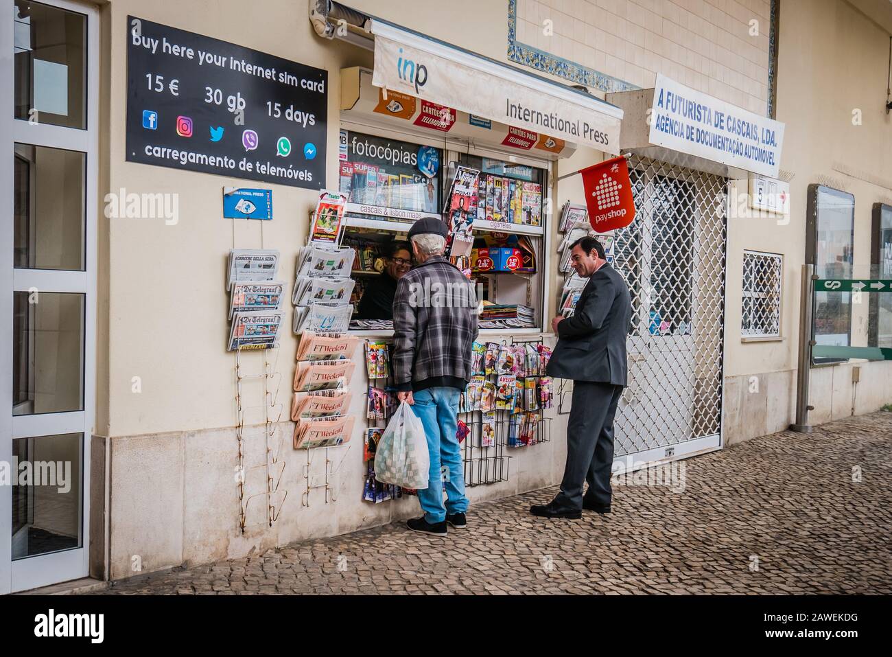 Cascais Station High Resolution Stock Photography And Images Alamy