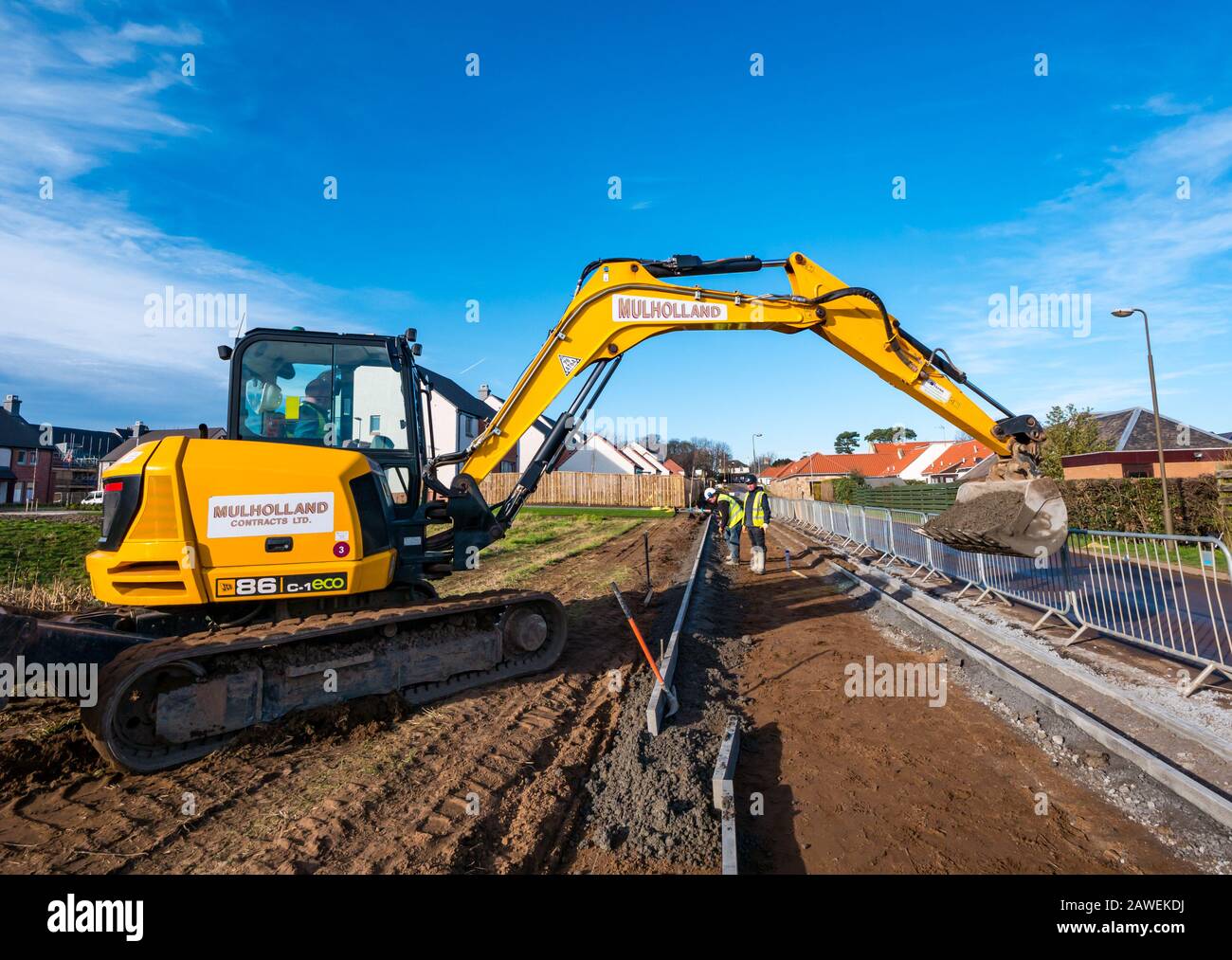 Cala Homes funded construction of core path for walking & cycling between Gullane & West Fenton