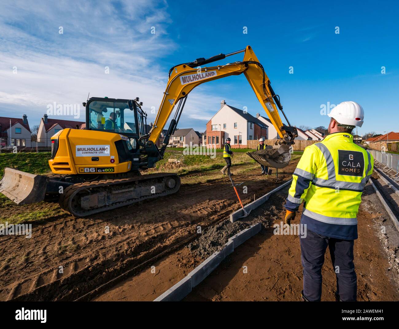 Cala Homes funded construction of core path for walking & cycling between Gullane & West Fenton