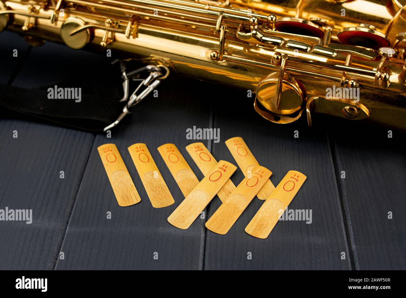 Closeup saxophone detail hi-res stock photography and images - Alamy