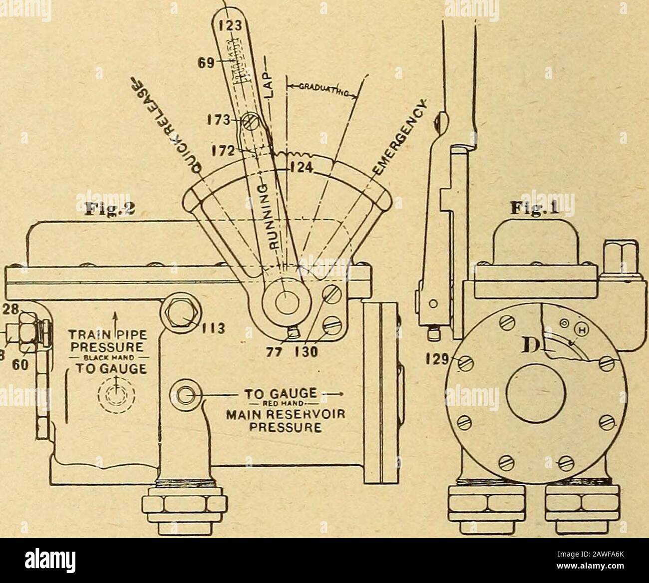 Locomotive Appliances Fig 1 The Q C Priest Snow Flanger As Attached To Locomotive Pilot Removed To Show Working Parts Of Flanger Caused By The Intervention Of Snow And Ice Betweenthe Driving