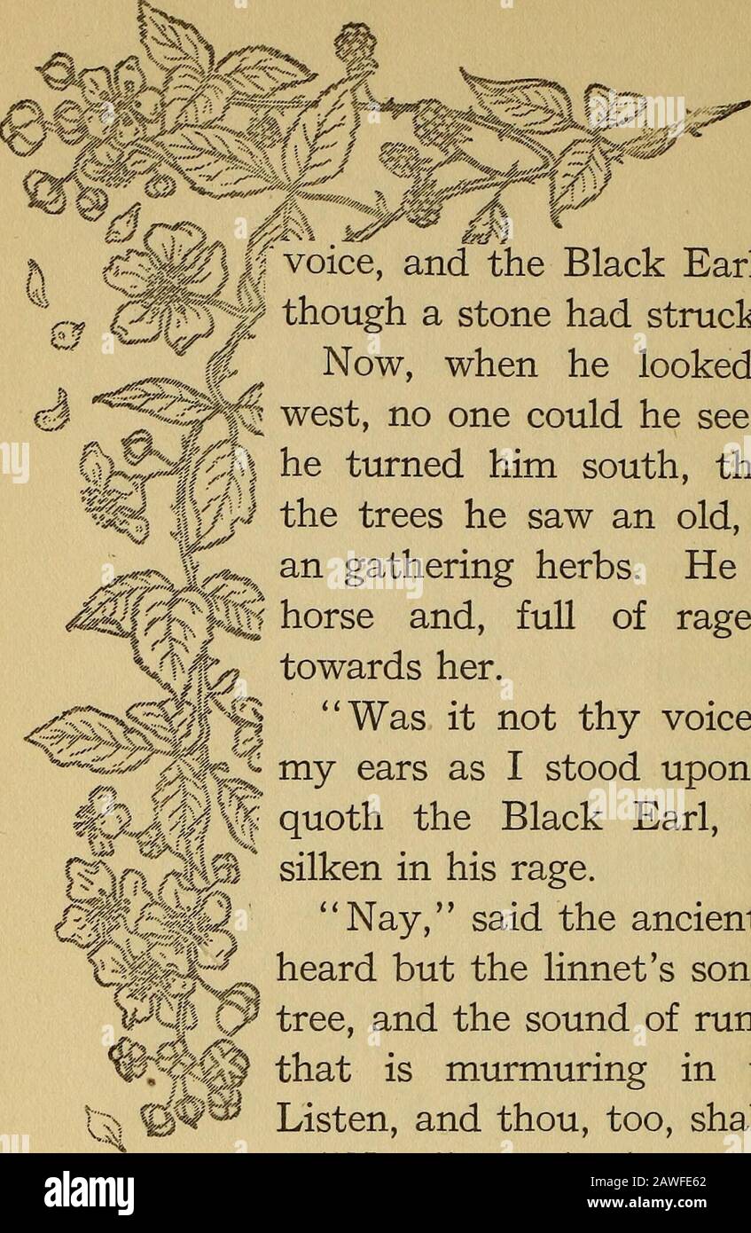 The Story And Song Of Black Roderick Under His Heel A Bee Darting From One Of The Trodden Flowers Made Abattle Cry And Bared Her Sting For His Neck He Struck It Down Amongthe