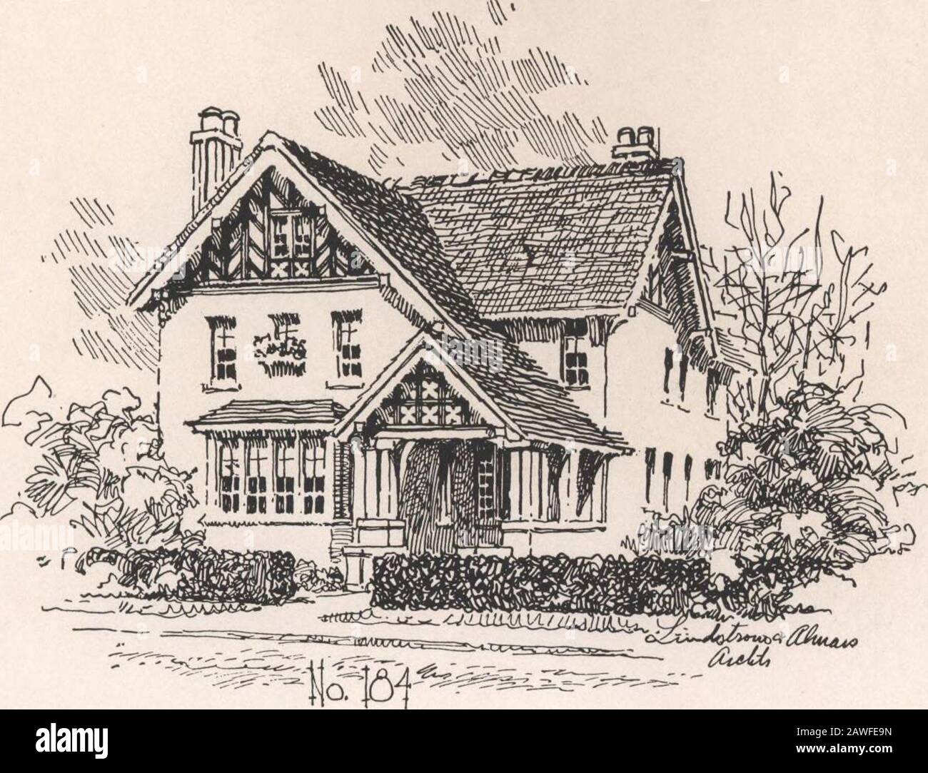 Minneapolis Journal Of Architecture Voliii Noiv Vtoubtlocfctw No 183 Design Number 184 Has A Living Room 15x20 Feet With A Large Bay Window In Front A Wide Fire Place With Built In Bookcases And Windows