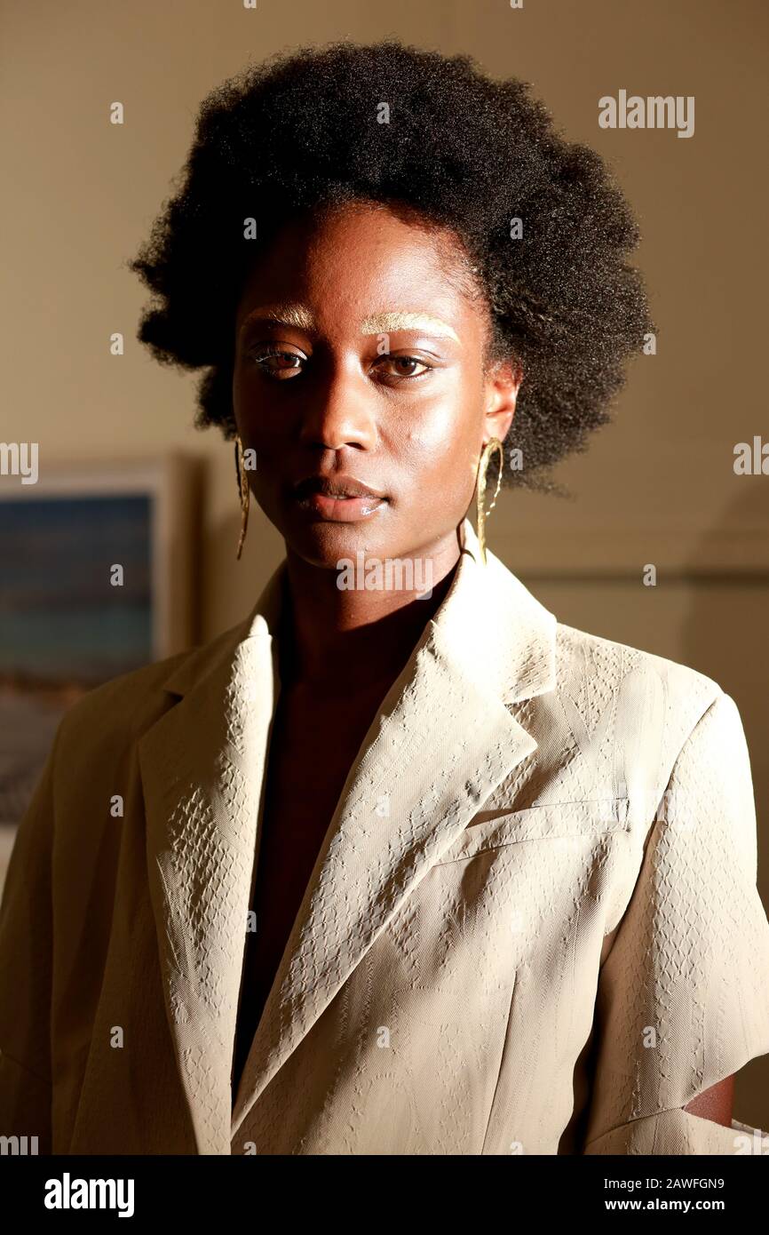 MaisonBent AW20 Presentation at Pushkin House: London , UK 6th Stock Photo