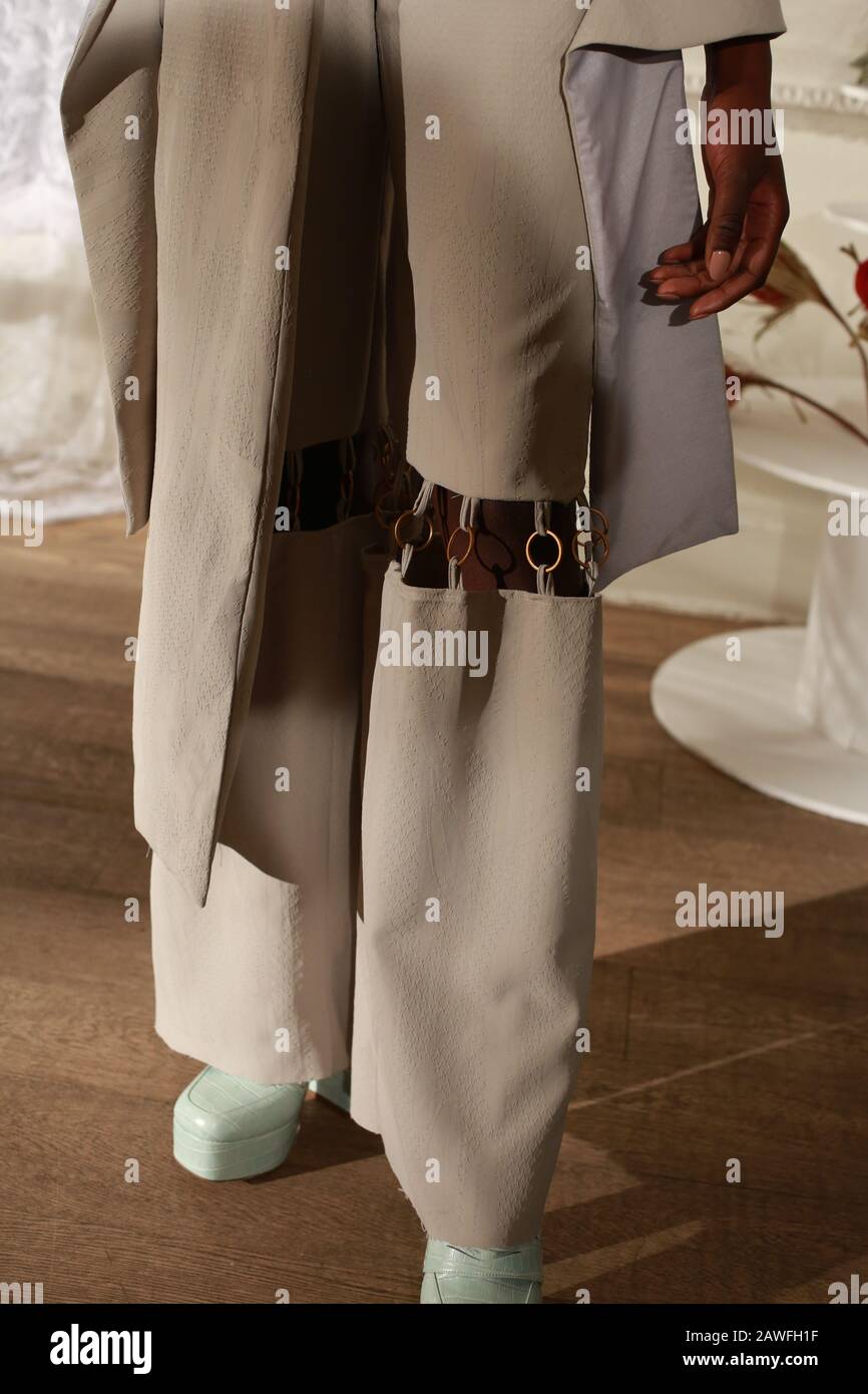 MaisonBent AW20 Presentation at Pushkin House: London , UK 6th Stock Photo
