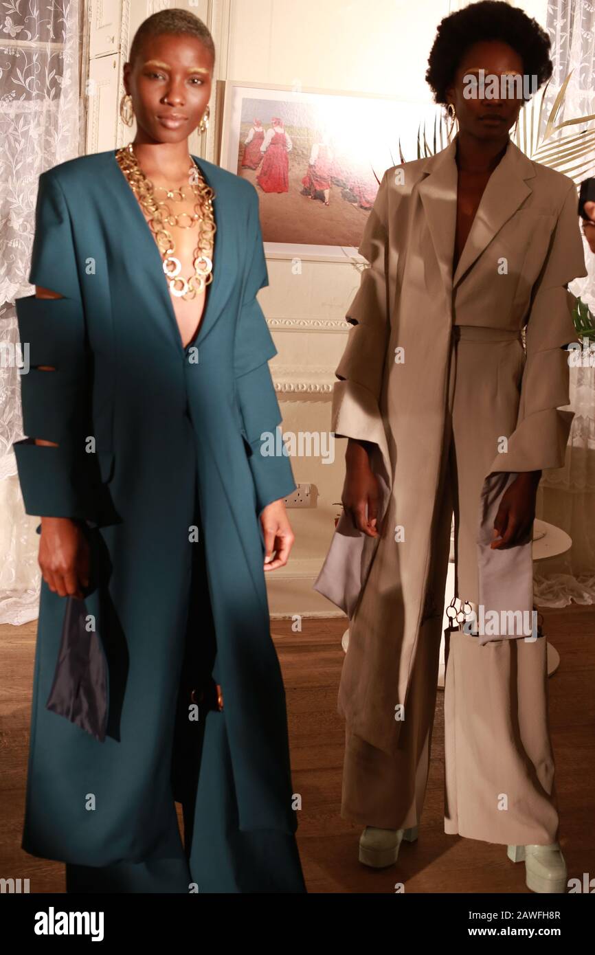 MaisonBent AW20 Presentation at Pushkin House: London , UK 6th Stock Photo