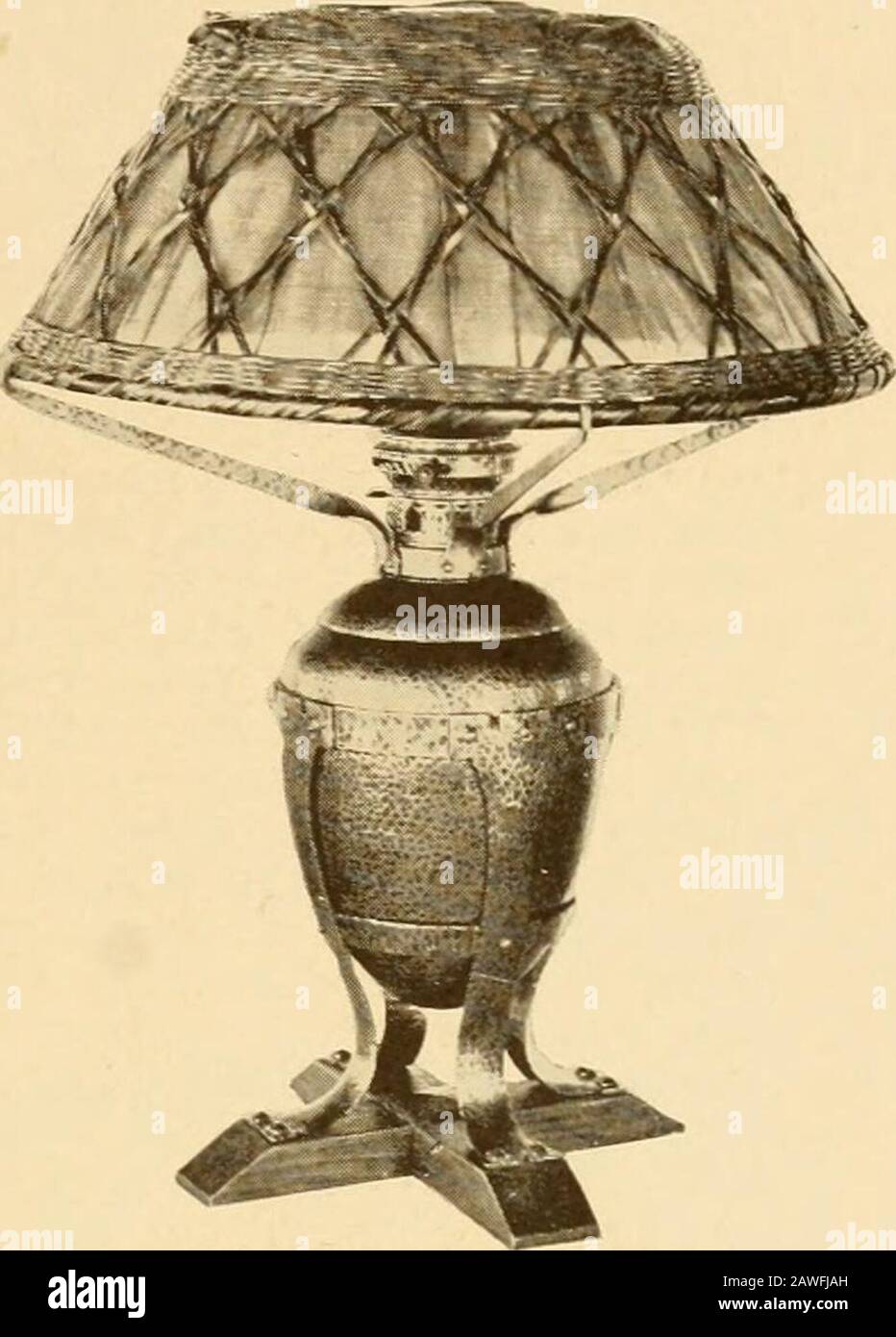 Antique sales stickley lamps