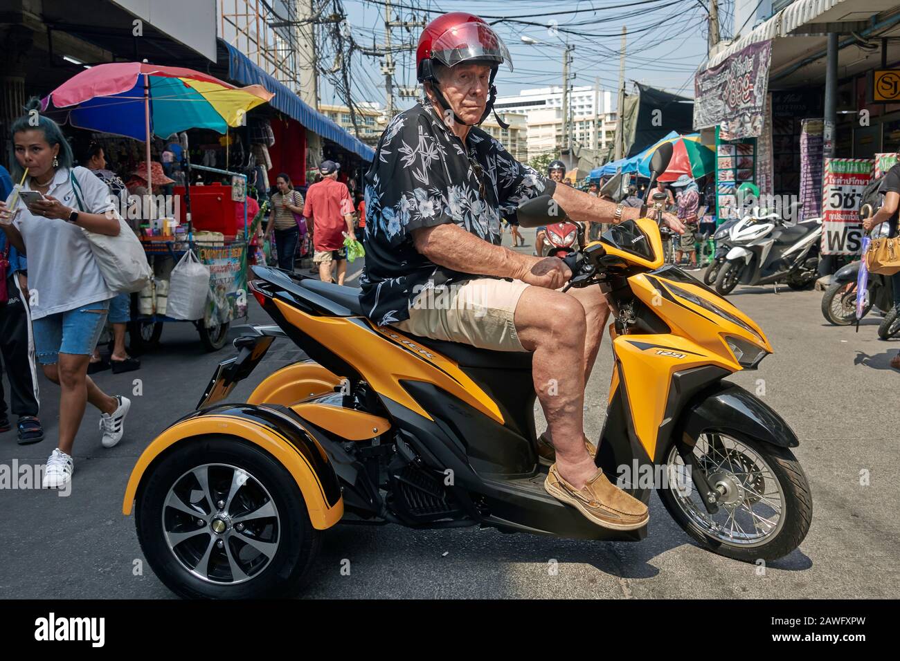3 wheel motorcycle hi-res stock photography and images - Alamy