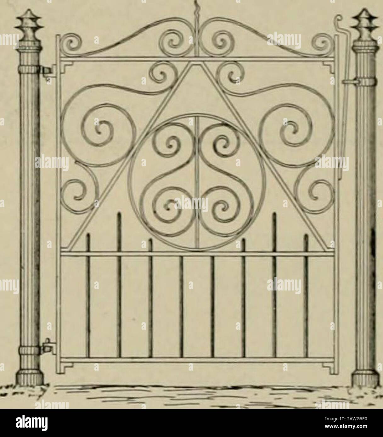 Property Protection And Ornamentation Clothes Pole Thatcan He Lifted Out Ofthe Cast Iron Socketwhen Not In Use English Hurdle Gate For Usewith Hurdle Fence Page 34 Orcable Fence Pages 38
