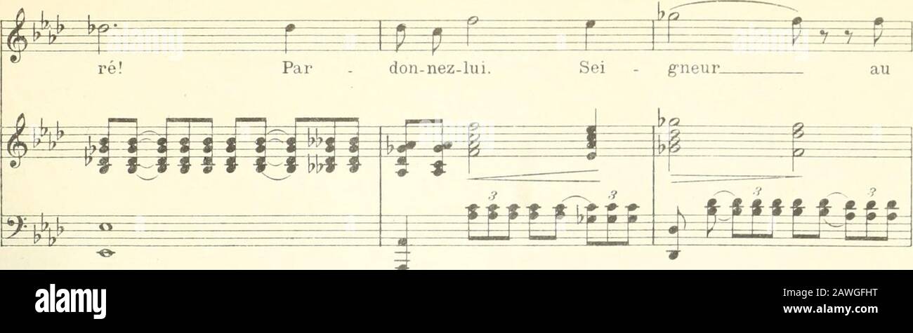 Béatrice; légende lyrique en quatre actesPoème de Robert de Flers et Gaston Ade Caillavet, d'après Charles Nodier . A. 7203 F. I 213. Stock Photo