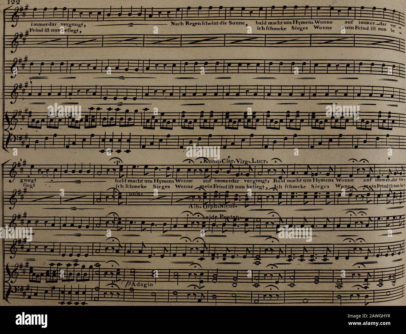 Die Liebe Im Narrenhaus Eine Komische Oper In Zwei Aufzugen 12 2 22 6 K Konft Virg Alb Nicol 1 2 Poet 123 Stock Photo Alamy alamy