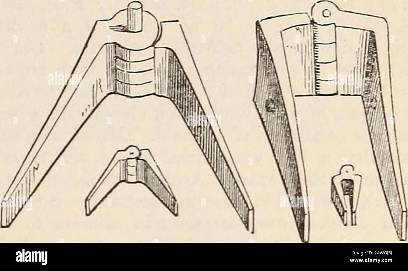 A dictionary of Greek and Roman antiquities.. . stridens i?i limine cardo, Virg. Ciris, 222; Eurip.Phoen. 114—116, Schol. ad loc.). The Greeks and Romans also used hinges ex-actly like those now in common use. Four Romanhinges of bronze, preserved in the British Museum,are here shown.. The form of the door above delineated makes itmanifest why the principal line laid down in sur-veying land was called * cardo (Festus, s. v. De-cumanus ; Isid. Orig. xv. 14) ; and it further ex-plains the application of the same term to theNorth Pole, the supposed pivot on which theheavens revolved. (Varr. De Re Stock Photo
