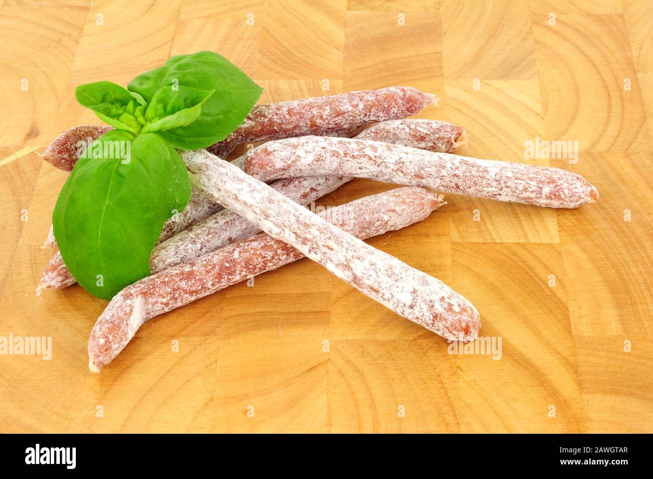 Salami Sticks High Resolution Stock Photography and Images - Alamy