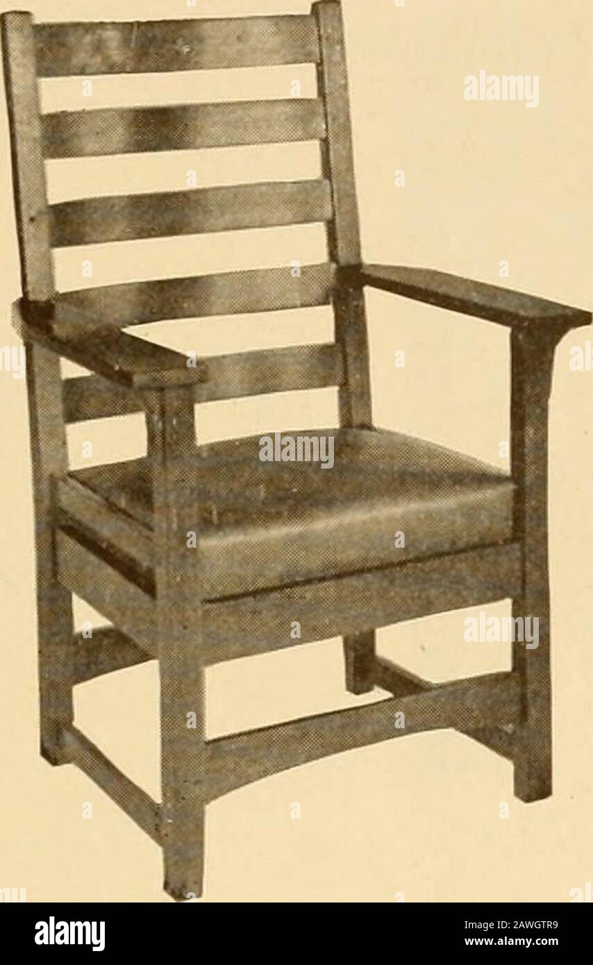 Catalogue of craftsman furniture made by Gustav Stickley at The