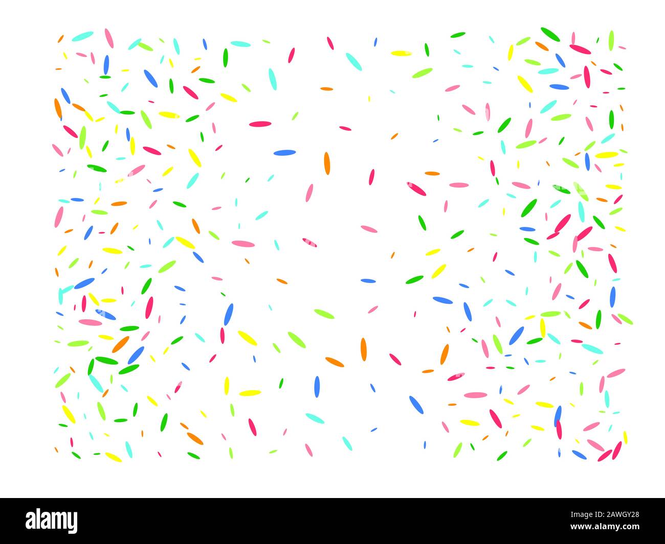 Confetti new background colour. Abstract background confetti. Multicolor  hexagonal shapes concept Stock Vector Image & Art - Alamy