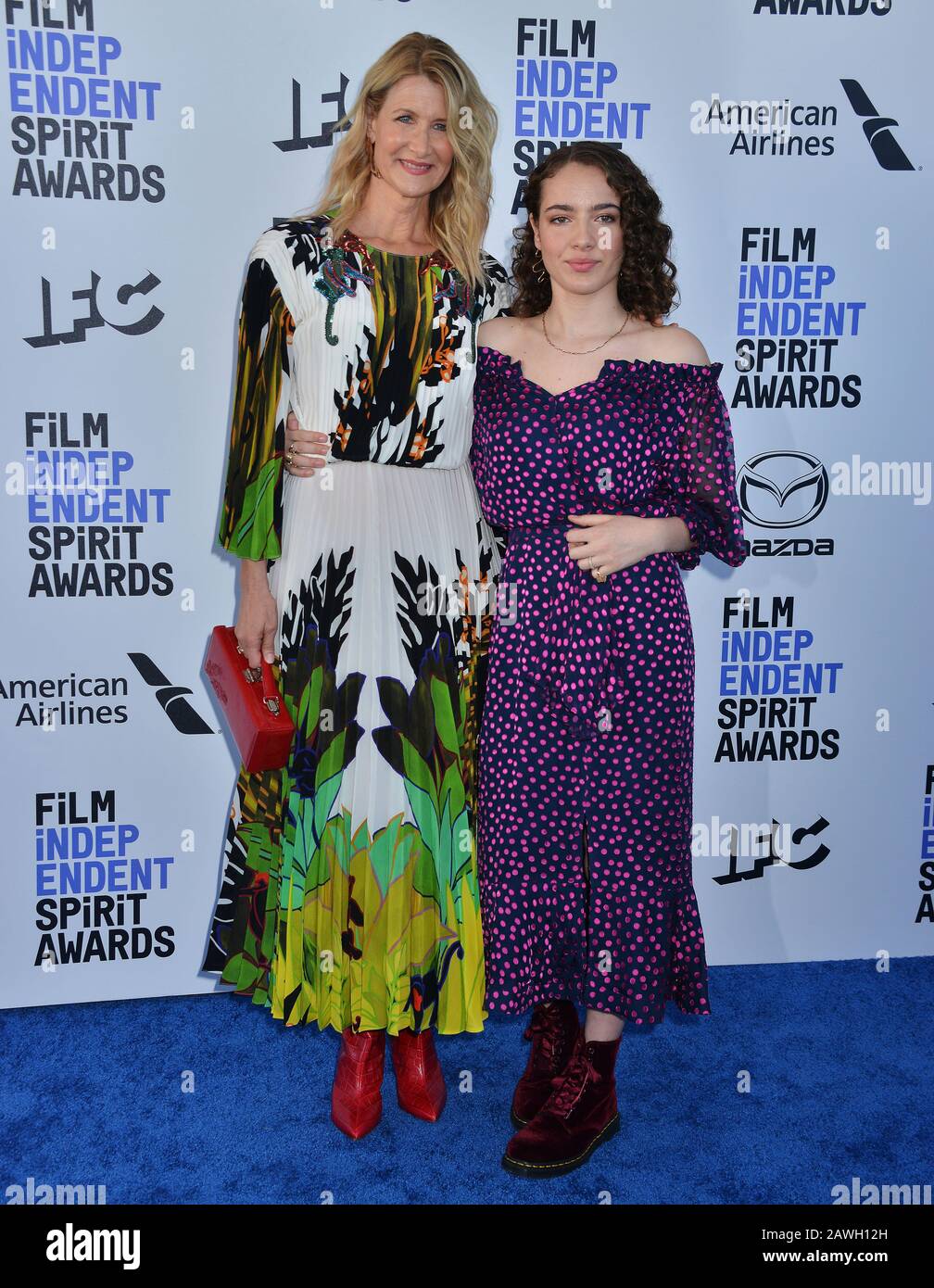 Los Angeles, USA. 08th Feb, 2020. Laura Dern, Jaya Harper - daughter