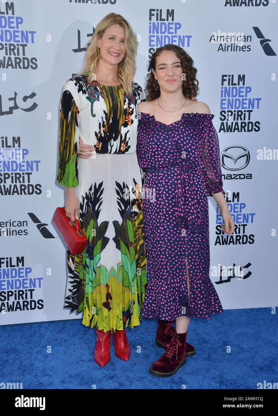 Los Angeles, USA. 08th Feb, 2020. Laura Dern, Jaya Harper - daughter