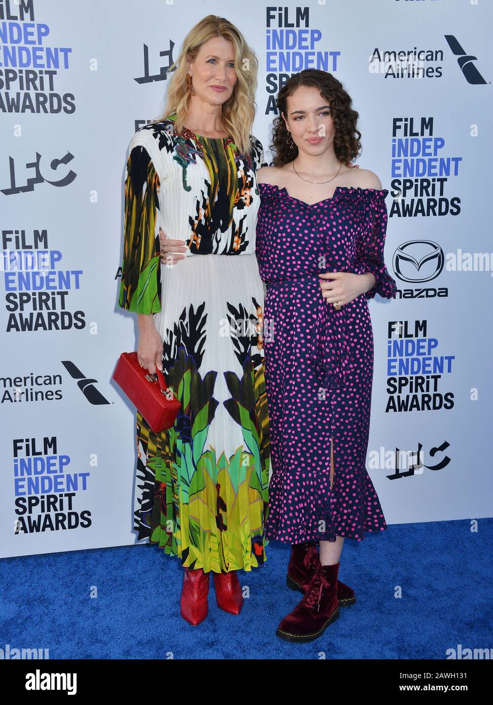 Los Angeles, USA. 08th Feb, 2020. Laura Dern, Jaya Harper - daughter